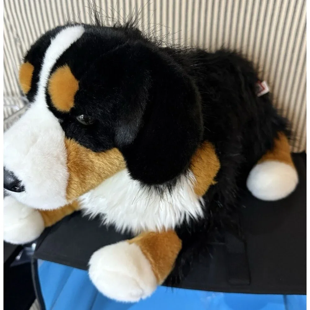 Large Douglas Cuddle Toys Alps The Bernese Mountain Dog 24" Plush #1851 - Picture 6 of 7